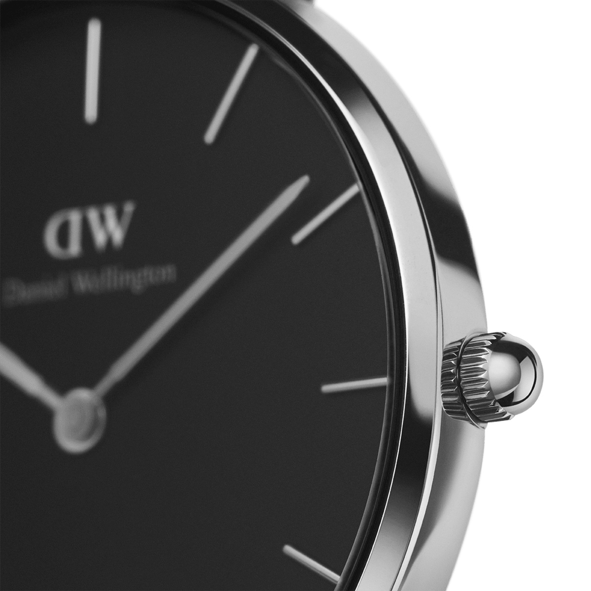 Petite Sterling Black Silver