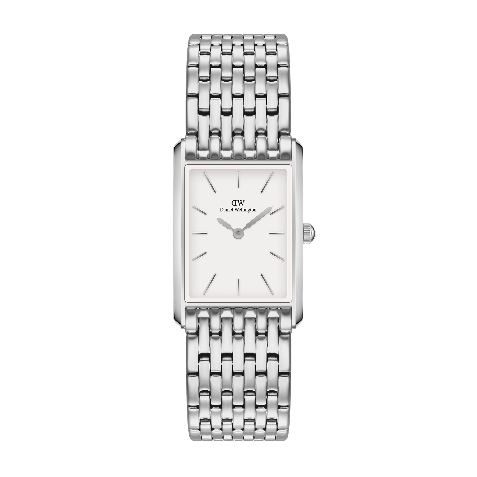 【超美品】Daniel Wellington LINK Watch シルバー Classic Piano Link Onyx Silver