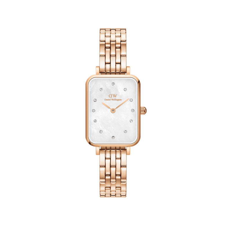 Quadro Lumine 5 Link Melrose White MoP Rose Gold