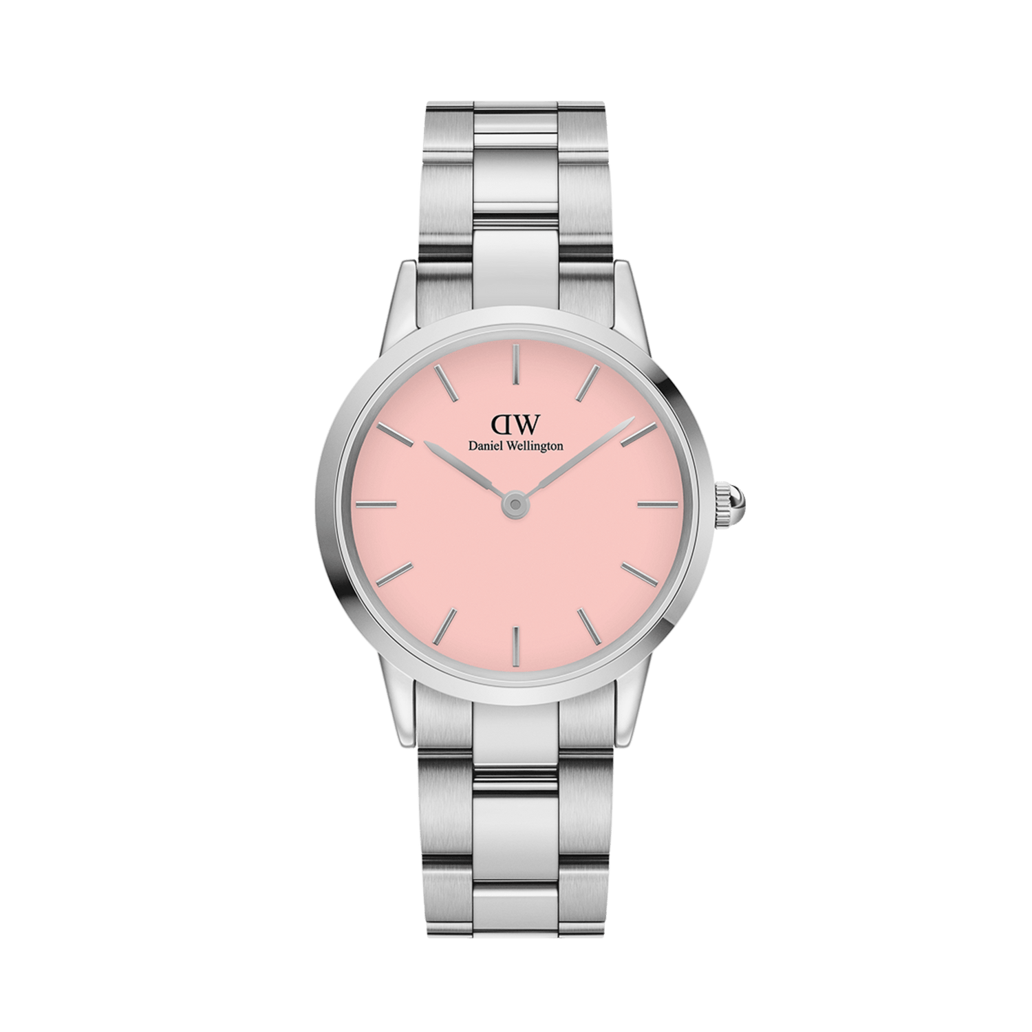 Iconic Link Blush Silver