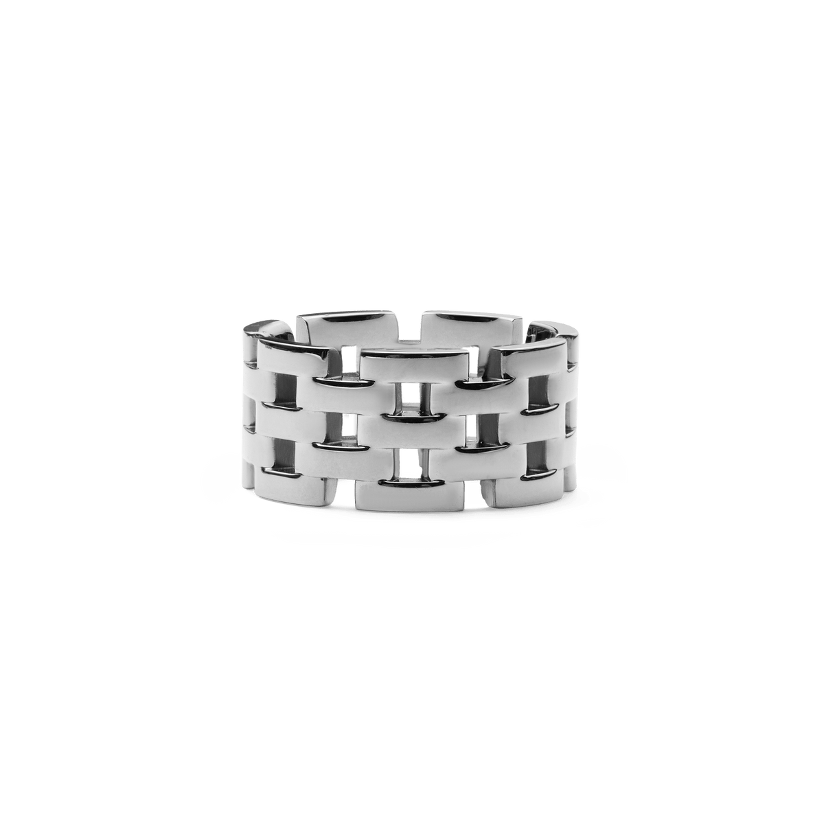 5-Link Ring Silver