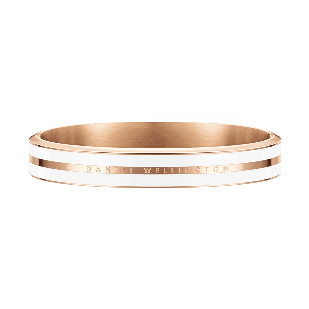 Emalie Infinite Rose Gold Satin White