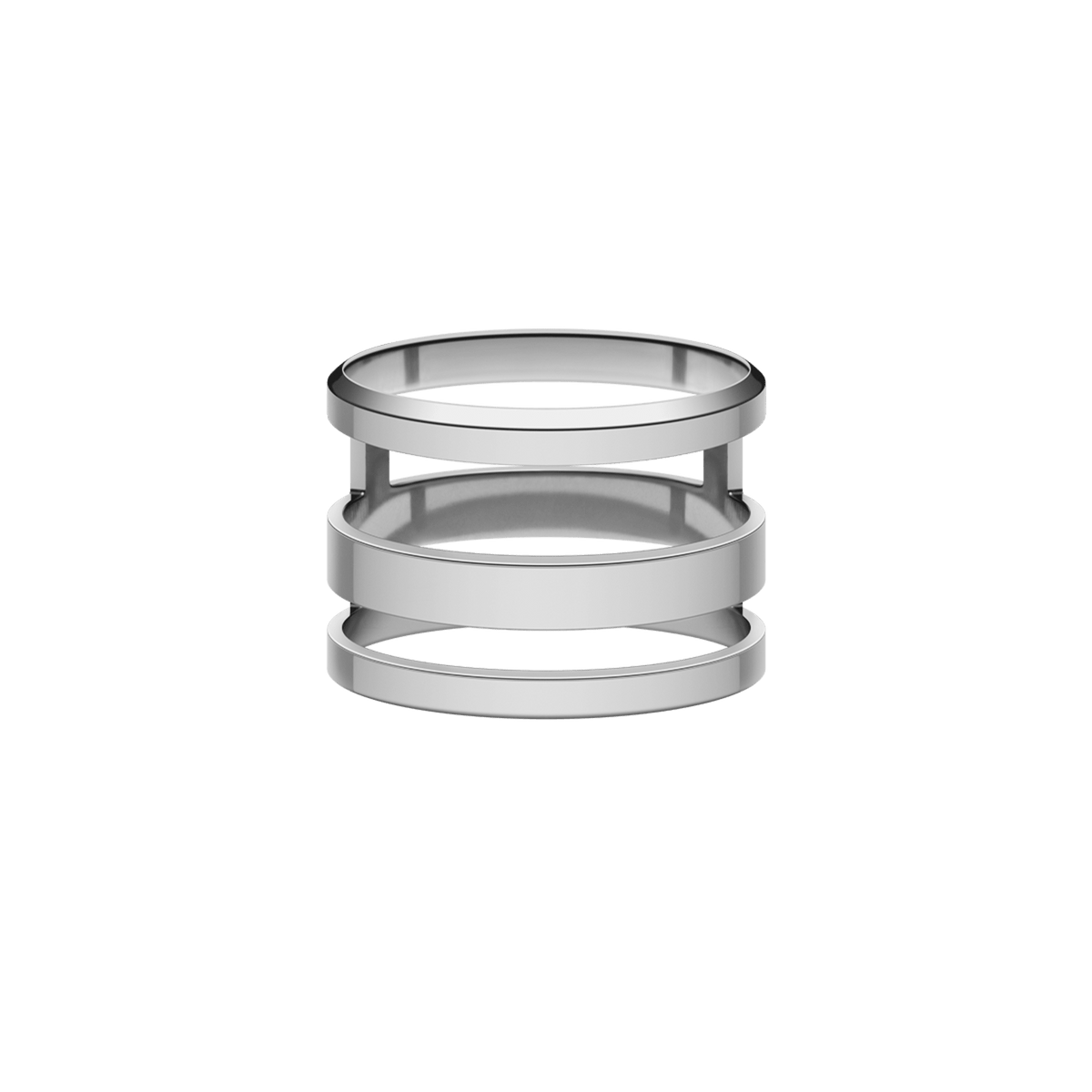 Elan Triad Ring Silver