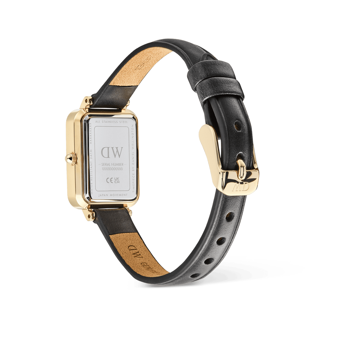 Quadro Roman Numerals Date Sheffield Gold