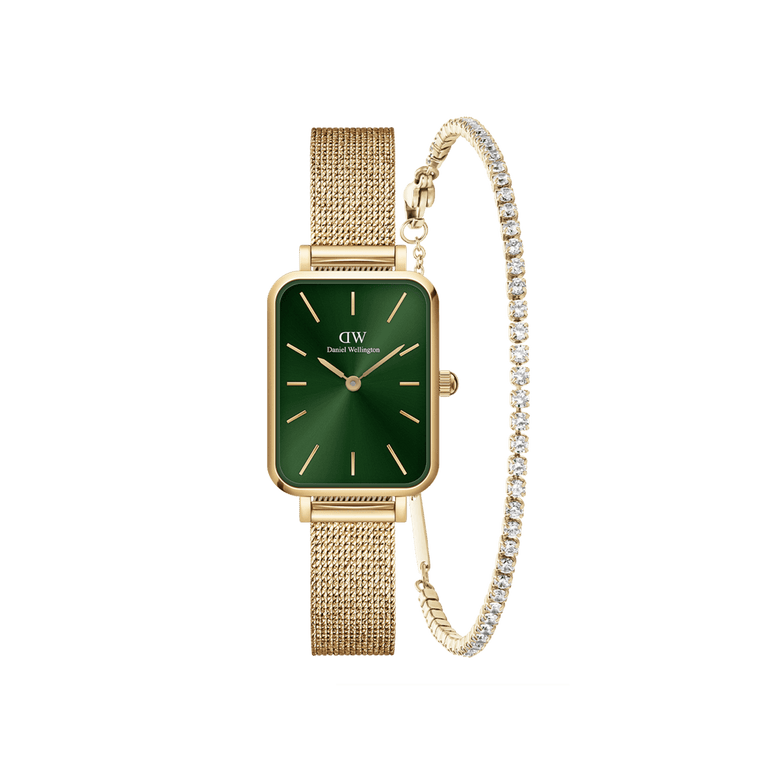 Quadro Pressed Evergold & Tennis Gold Set