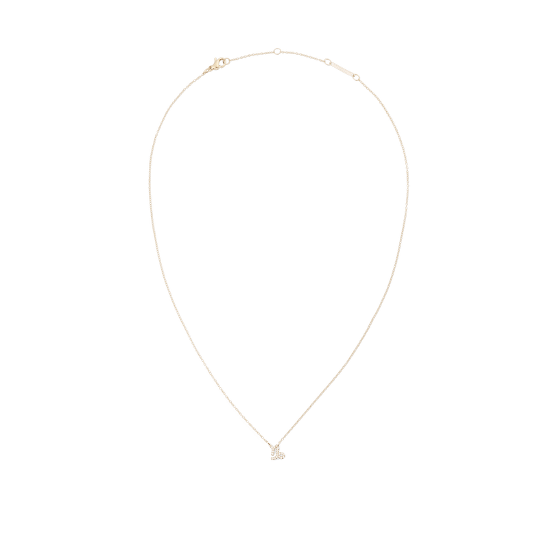 Crystal Zodiac Chain Necklace Gold