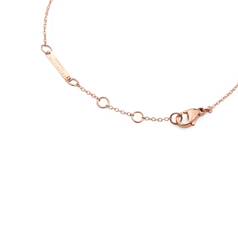 Crystal Zodiac Chain Bracelet Rose Gold