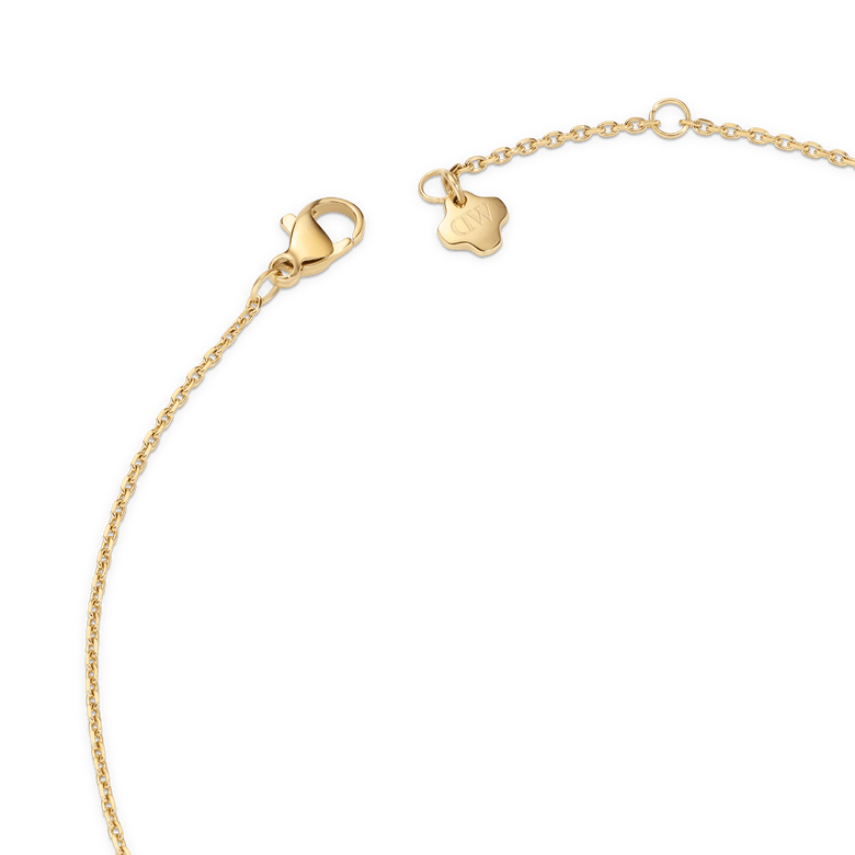 North Star Necklace 1 Small Apricot Enamel Gold
