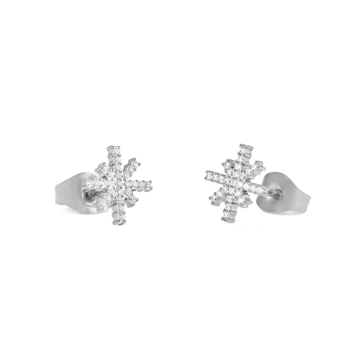 Mirelle Star Earrings Silver