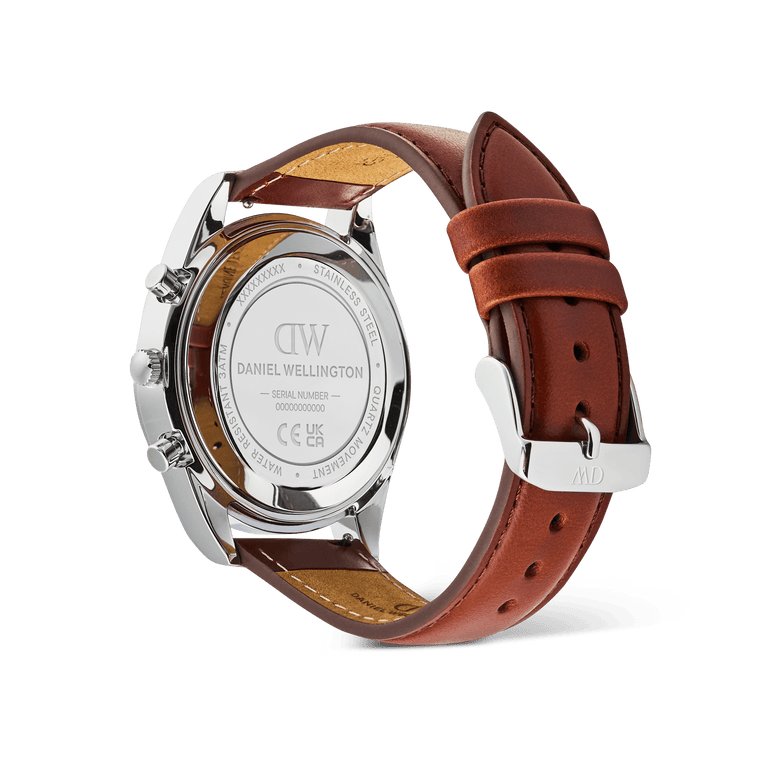 Iconic Tachymeter St-Mawes Arctic Silver