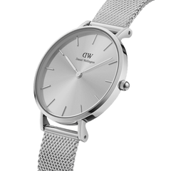 Daniel Wellington/28mm/シルバー Petite Unitone - Silver watch with mesh strap 28mm | DW
