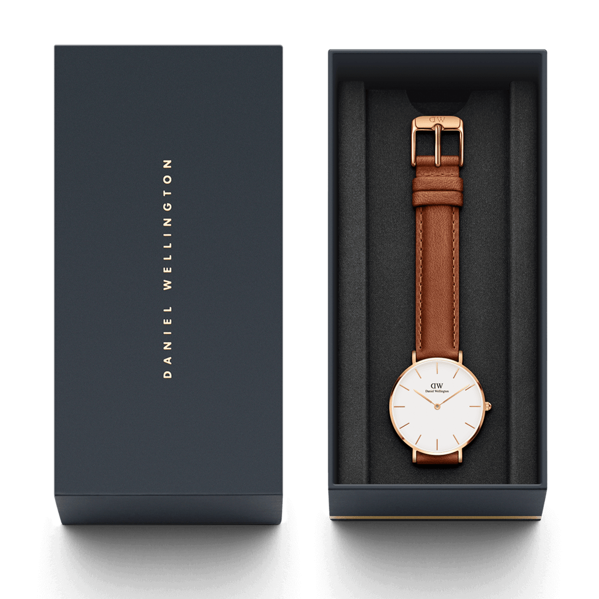 Petiet Durham - Rose gold ladies watch with white dial | DW Petiet Durham - Rose gold ladies watch with white dial | DW