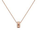 Elan Lumine Necklace Rose Gold