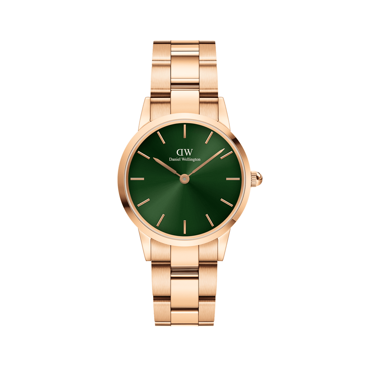 Iconic Link Emerald Rose Gold