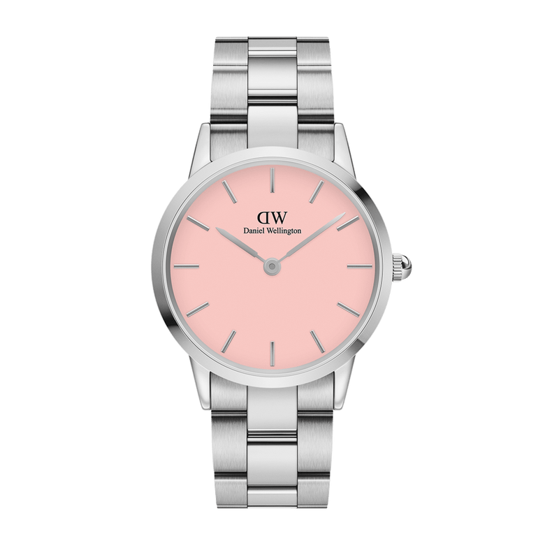 Iconic Link Blush Silver