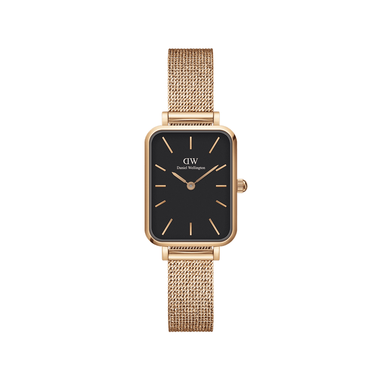 Quadro Pressed Melrose Black Rose Gold