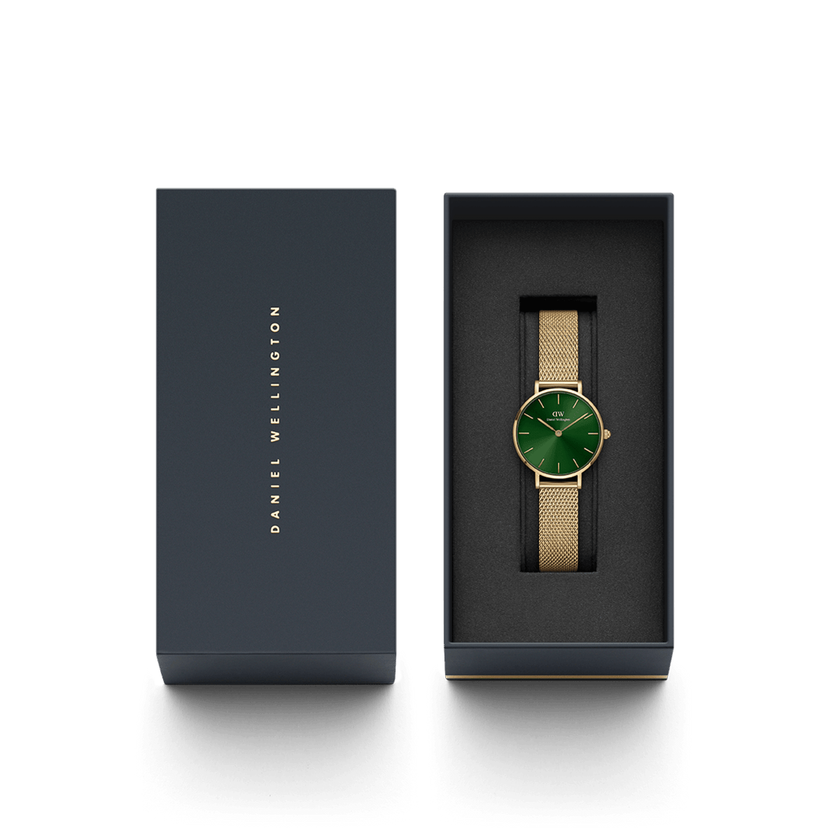 Daniel wellington green strap new arrivals