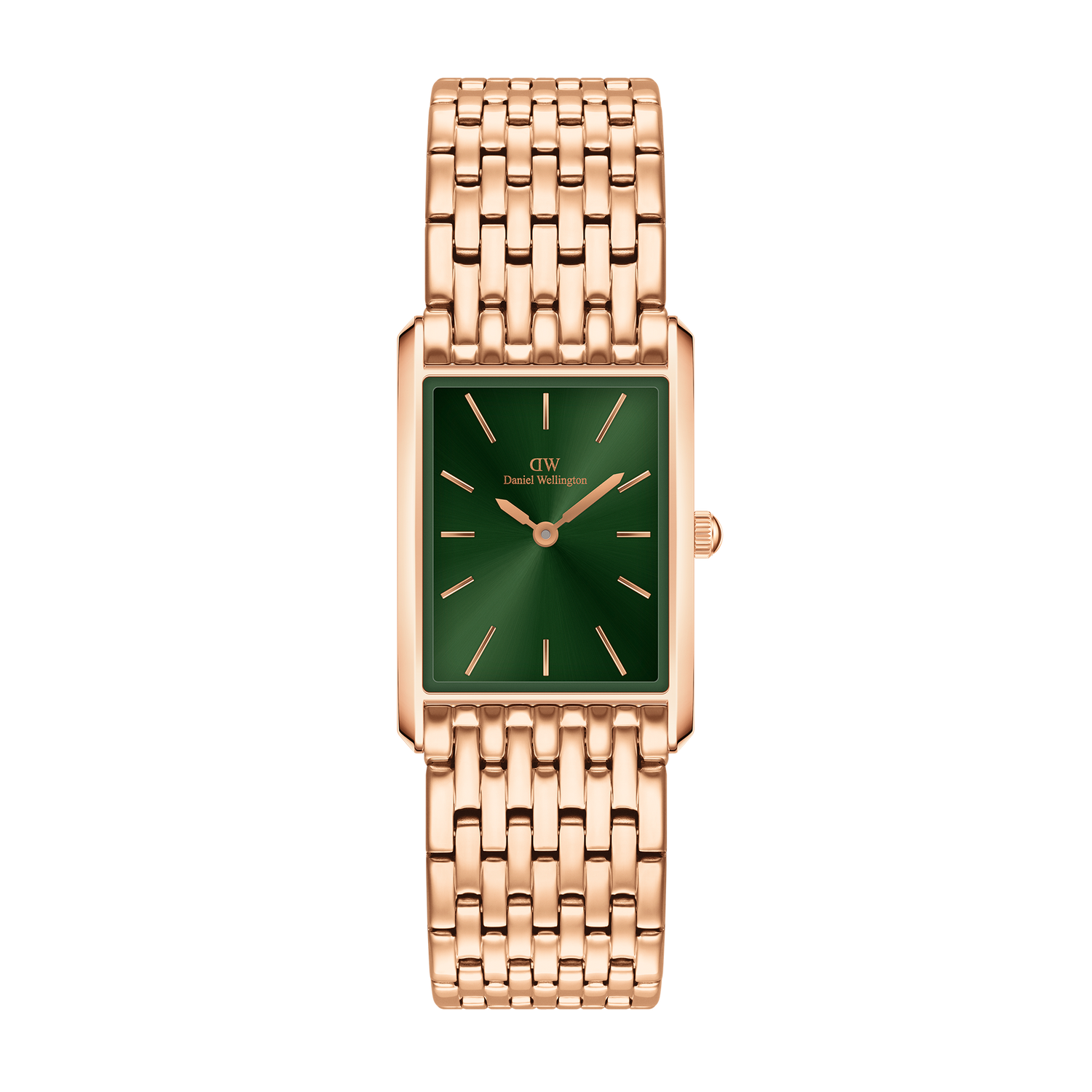 Bound 9-Link Emerald Sunray Rose Gold