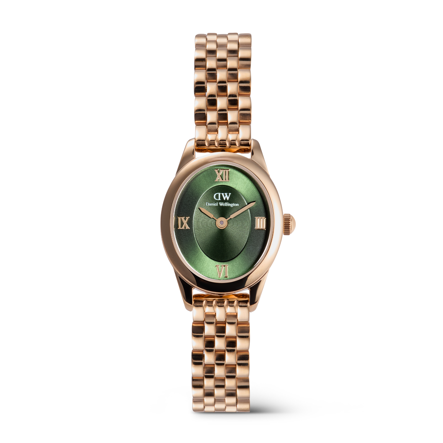 Ophelia Mini Emerald Rose Gold