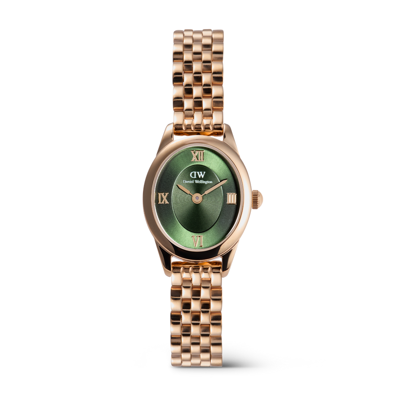 Ophelia Mini Emerald Rose Gold