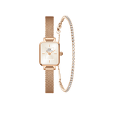 Quadro Mini Champagne & Tennis Gold Set