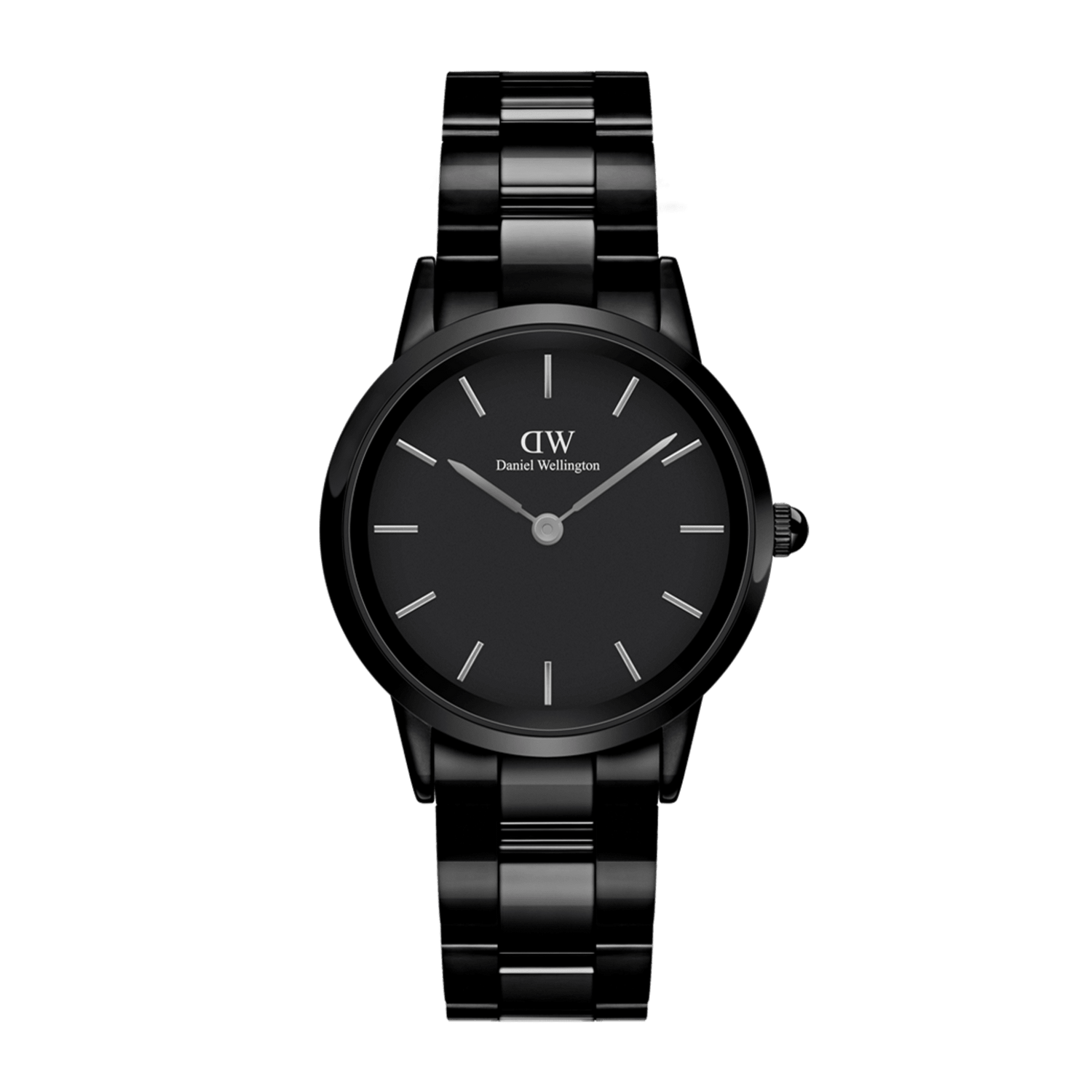 Black ceramic watch women's hotsell