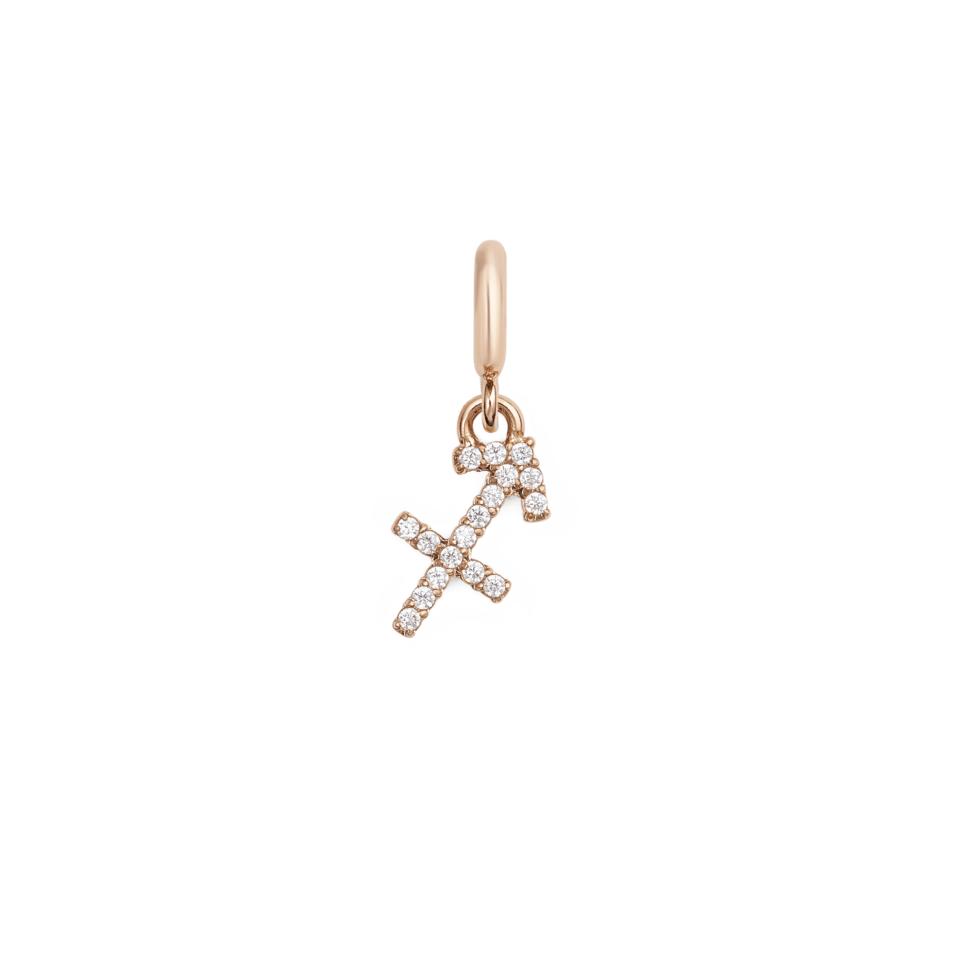 Zodiac Watch Charm Rose Gold