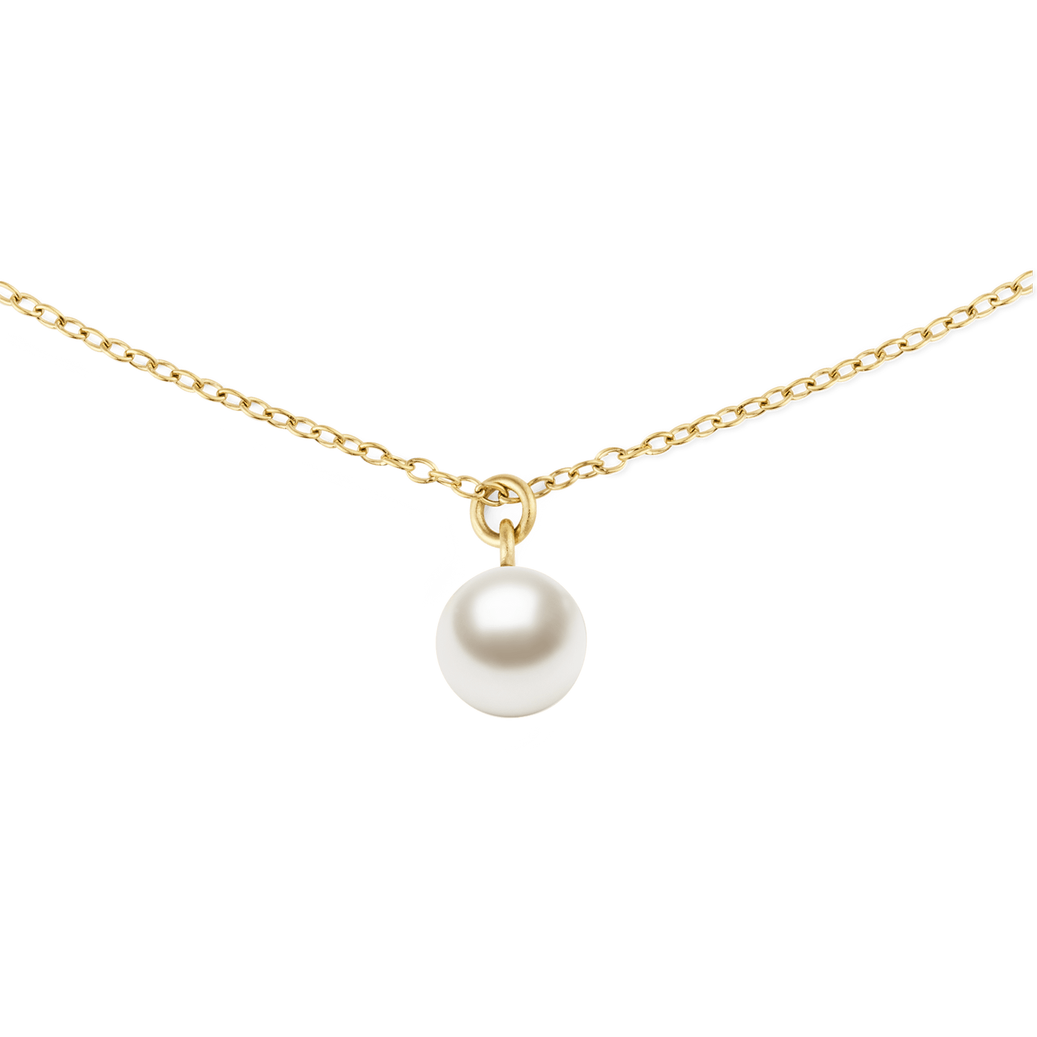 Pearl Necklace Gold