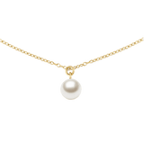 Pearl Necklace Gold