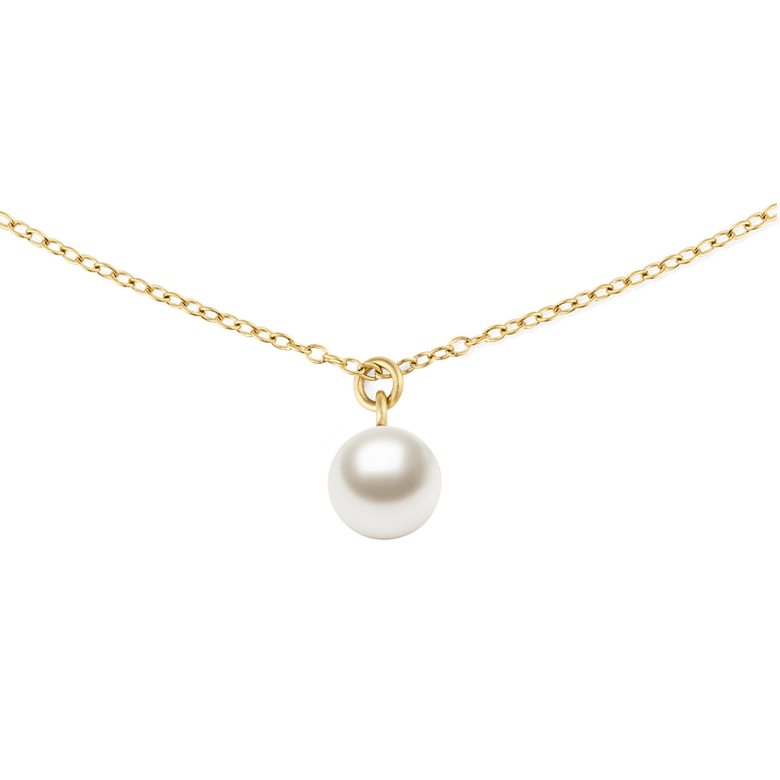 Pearl Necklace Gold