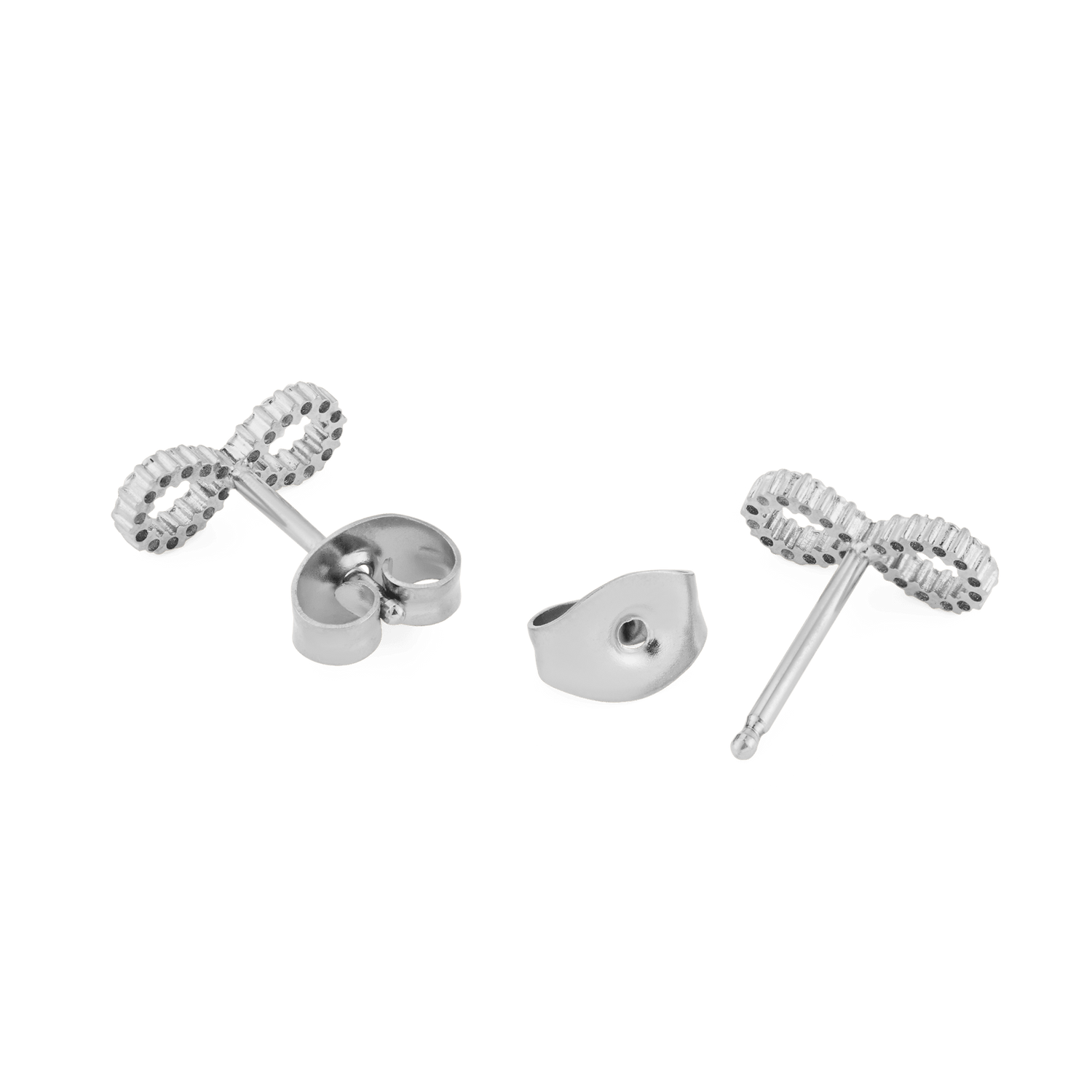 Mirelle Infinity Earrings Silver