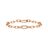 Crystal Link Bracelet Rose Gold