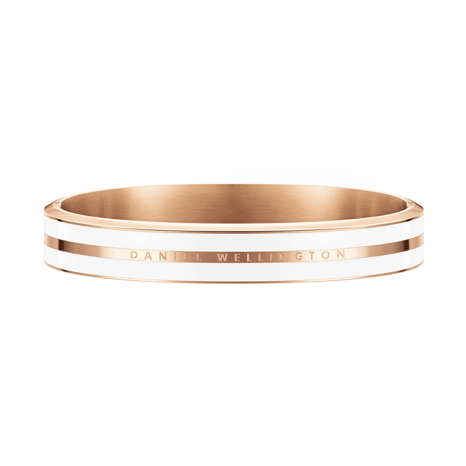 Emalie Infinite Rose Gold Satin White