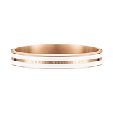 Emalie Infinite Rose Gold Satin White
