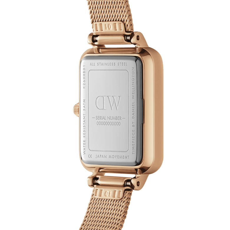 Quadro Pressed Melrose Black Rose Gold