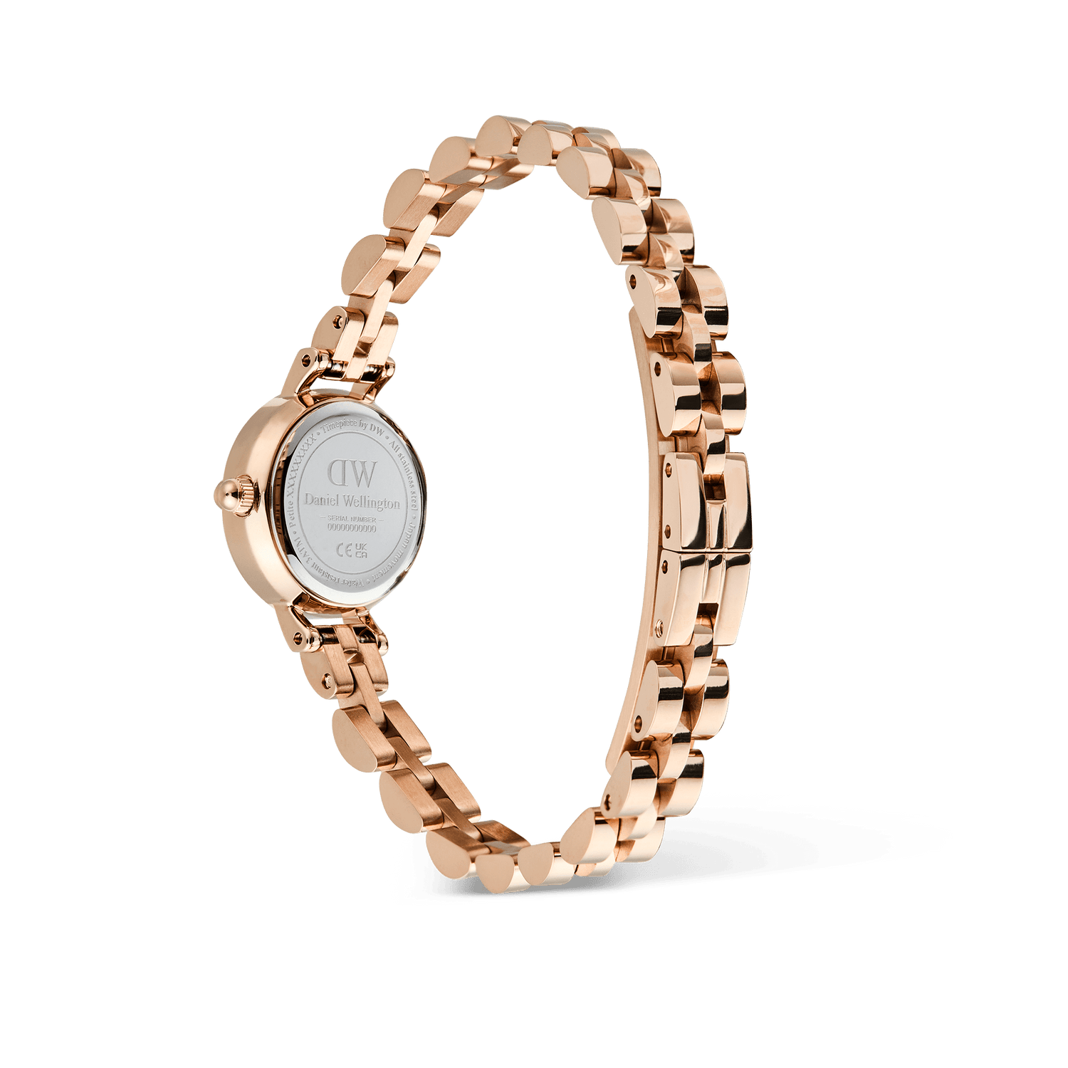Petite Mini Arch 3-link White Rose Gold