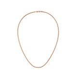 Tide Mesh Necklace Rose Gold 2.8