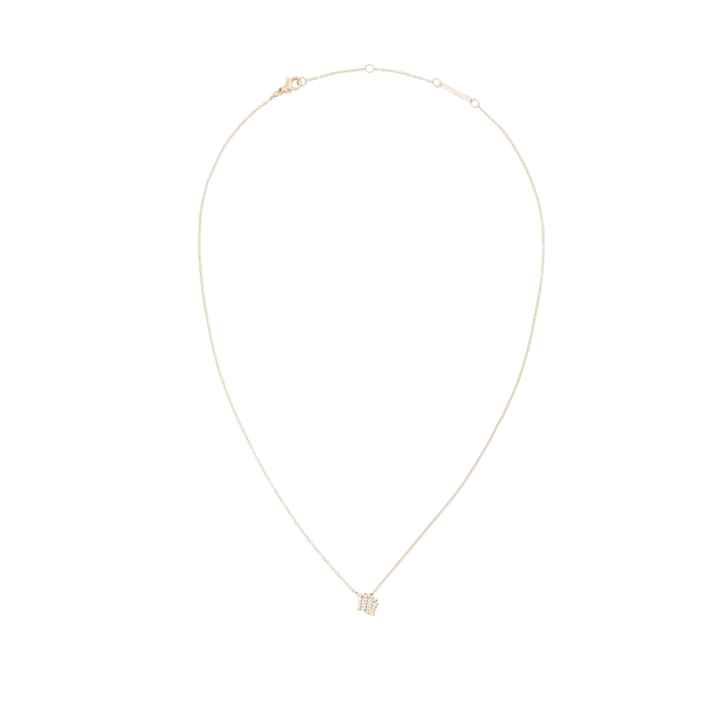 Crystal Zodiac Chain Necklace Gold