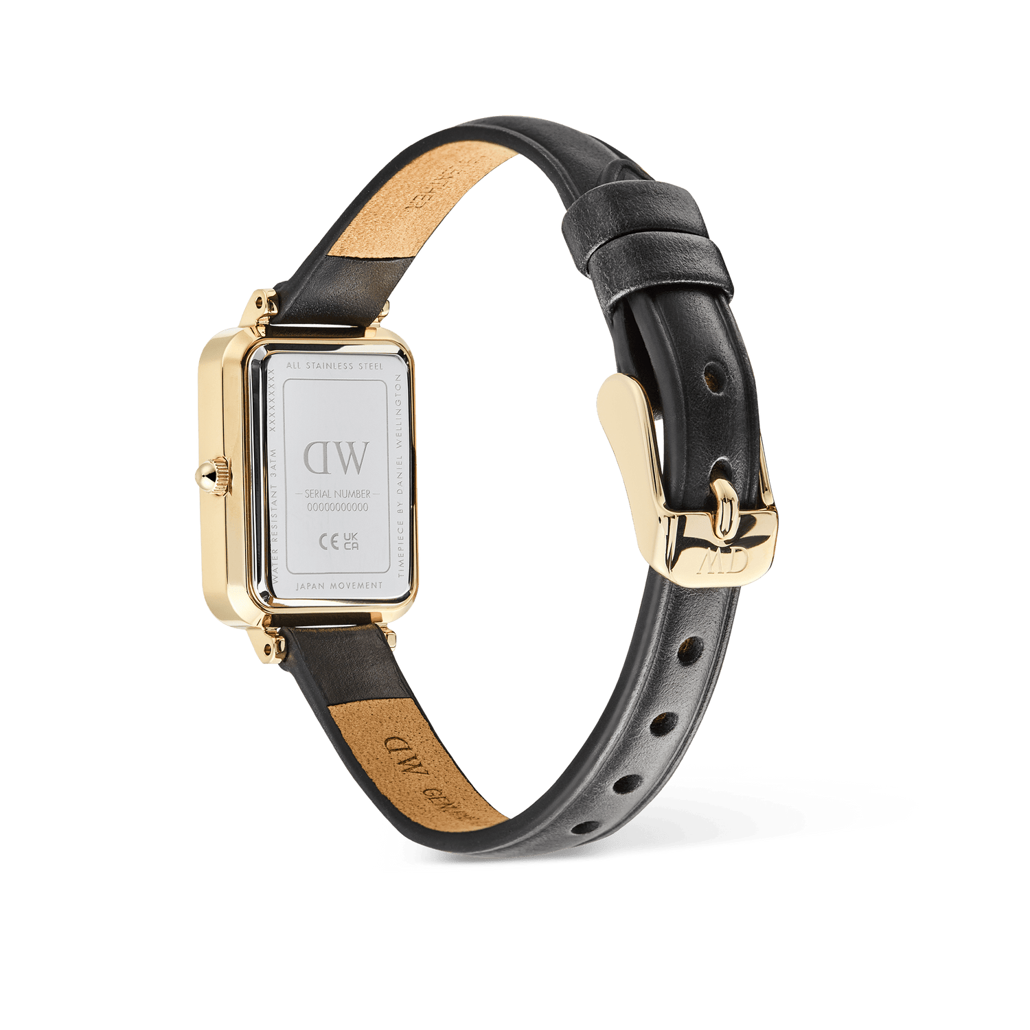 Quadro Roman Numerals Date Sheffield Gold