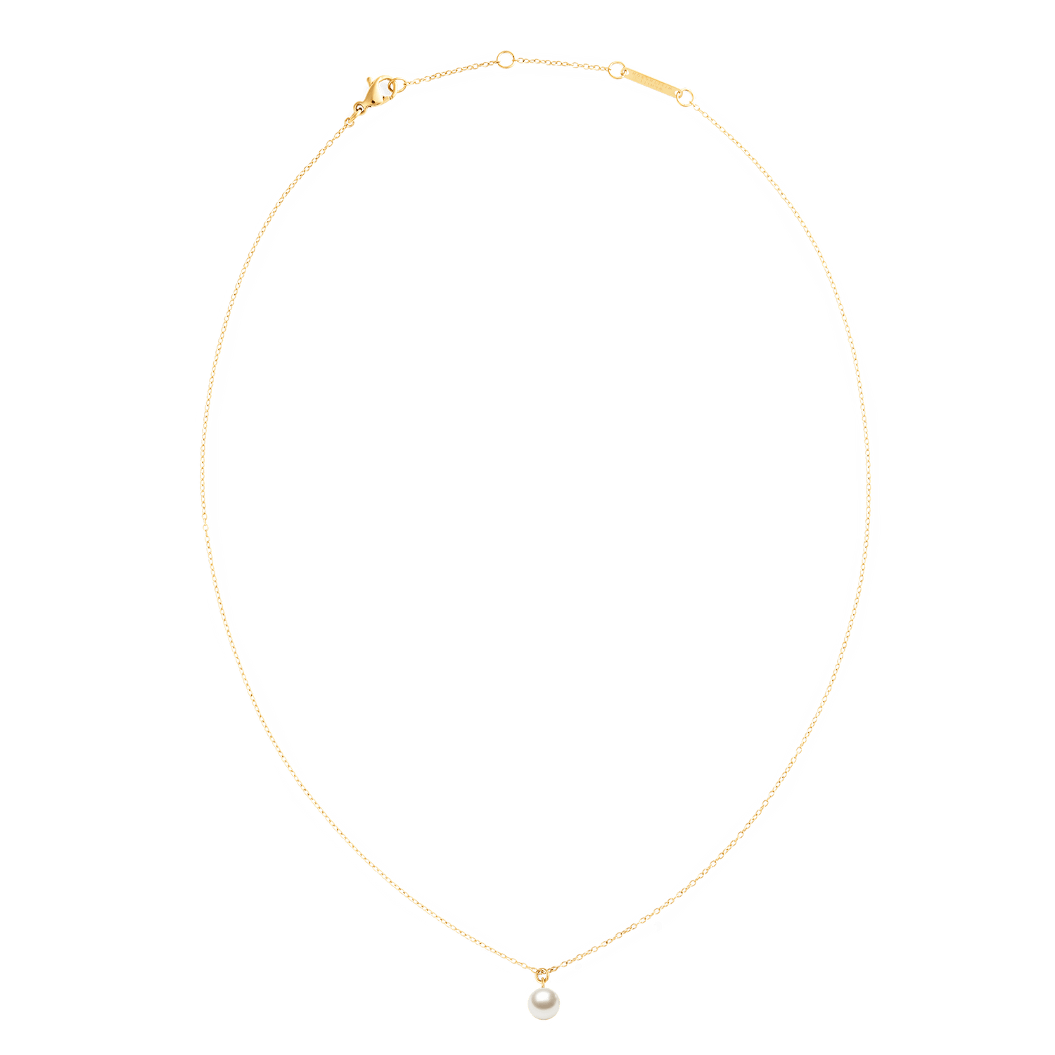 Pearl Necklace Gold