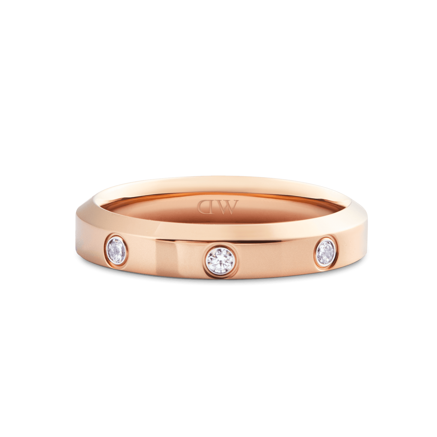 Classic Lumine Ring Rose Gold  4mm