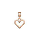 Heart Contour Charm RG