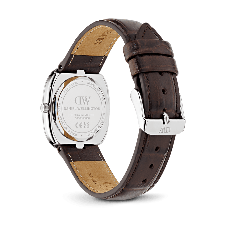 Cort Brown Leather Silver