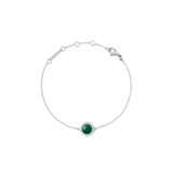 Audrey Bracelet Malachite Silver