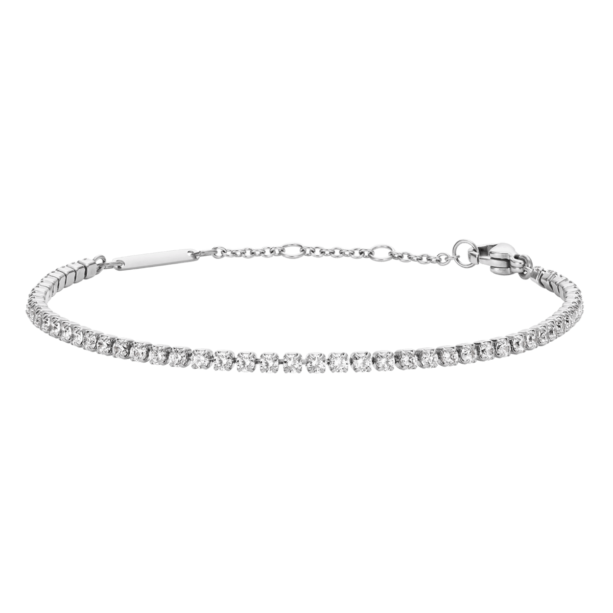 Daniel wellington silver bangle new arrivals