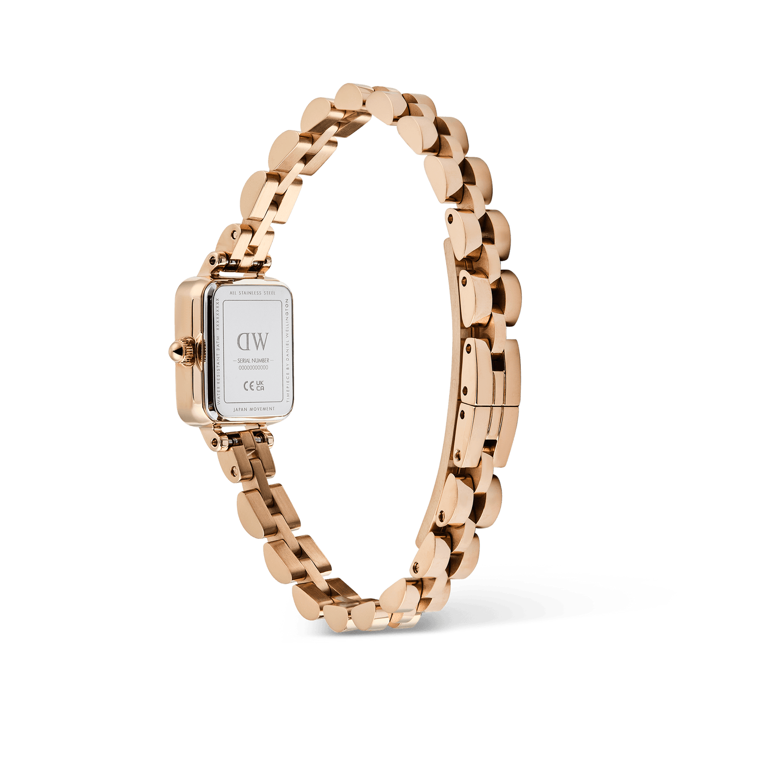 Quadro Mini Arch 3-link White Sunray Rose Gold