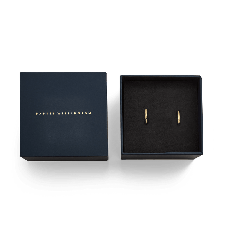 Arch Earrings Gold 9mm