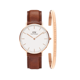 Classic St Mawes & Bracelet Rose Gold Set