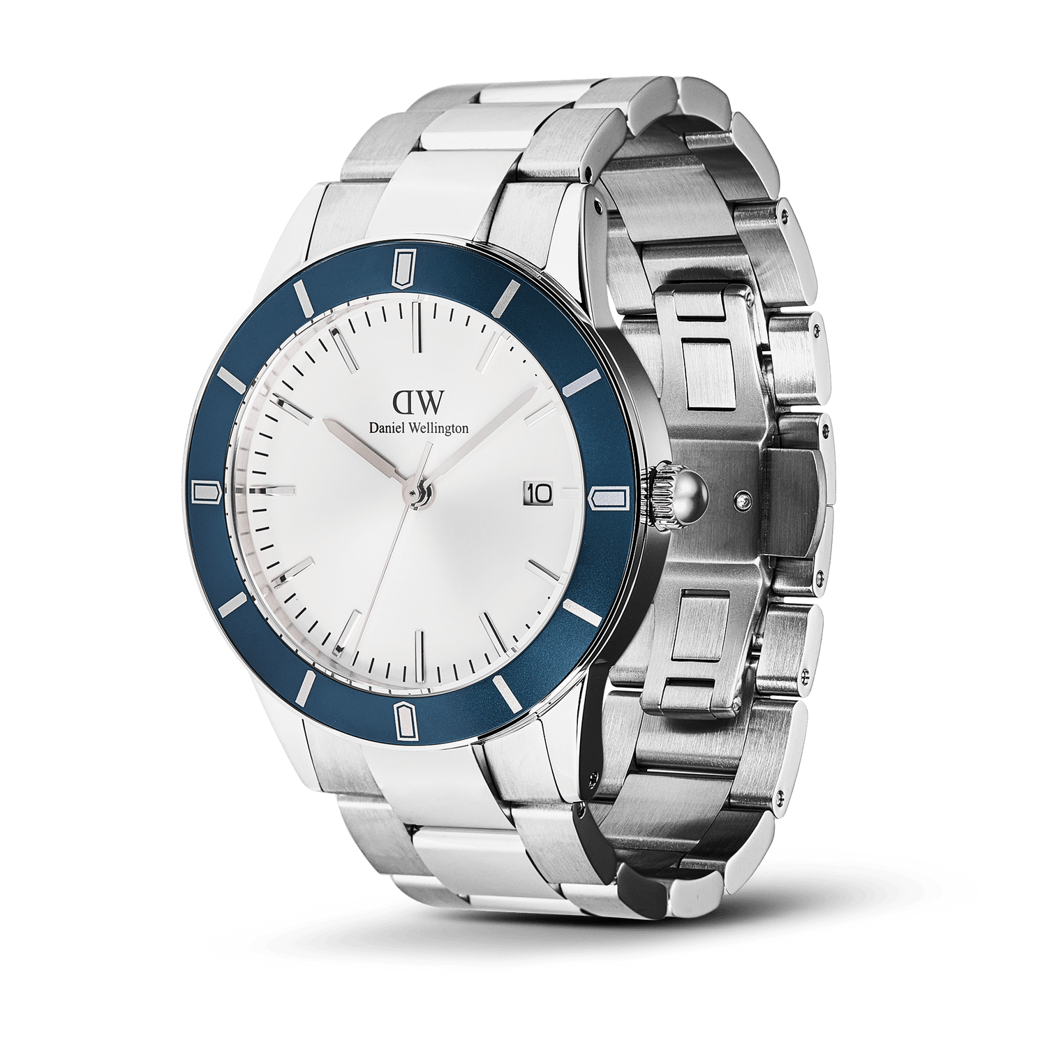 Iconic Paradigma Link Blue Bezel Silver