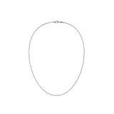 Tide Mesh Necklace Silver 1.8